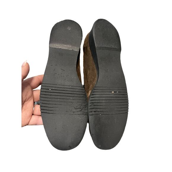 Salvatore Ferragamo Suede Slip On Shoes Women's Size 9 - Picture 4 of 6